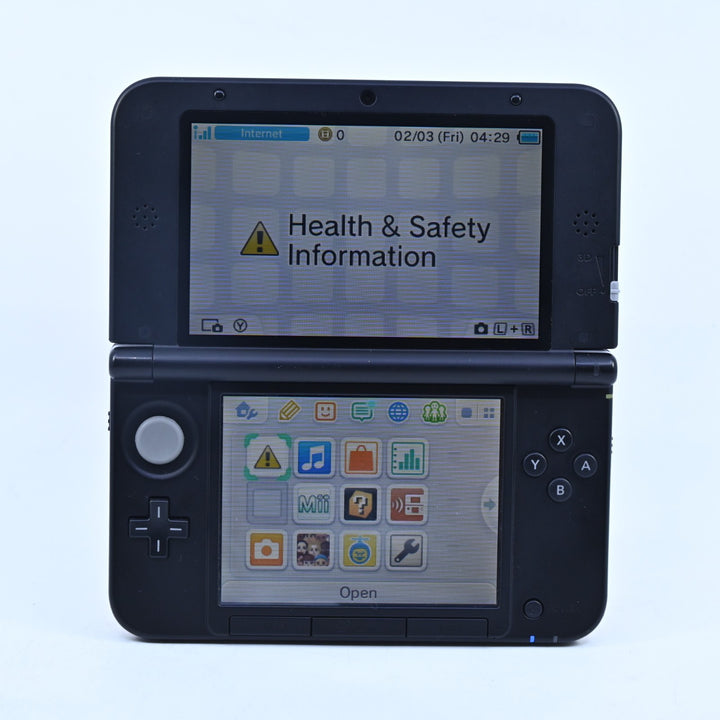 Red / Black Nintendo 3DS Console XL - SPR-001(EUR) - PAL - FREE POST!