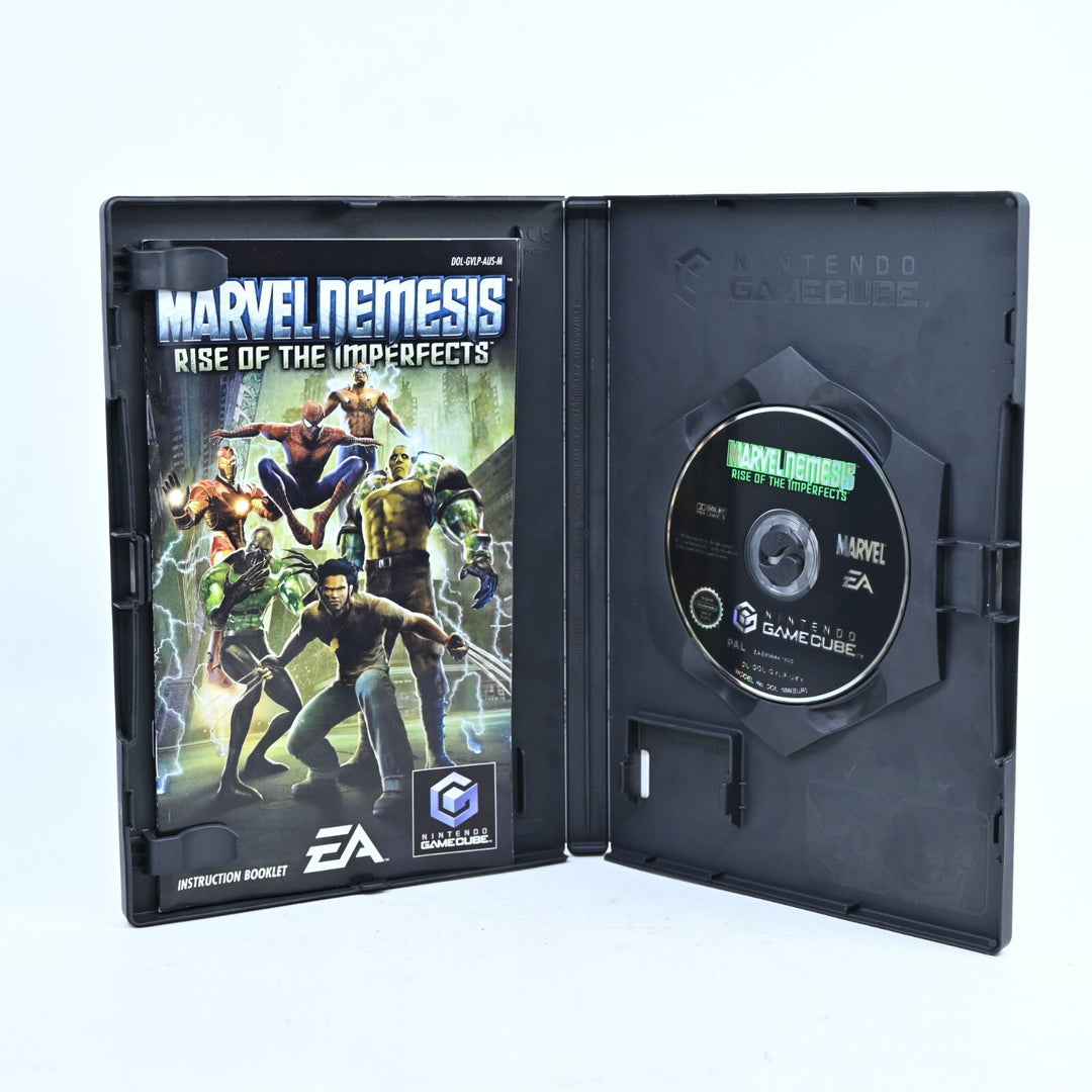 Marvel Nemesis: Rise of The Imperfects - Nintendo Gamecube Game + Manual - PAL
