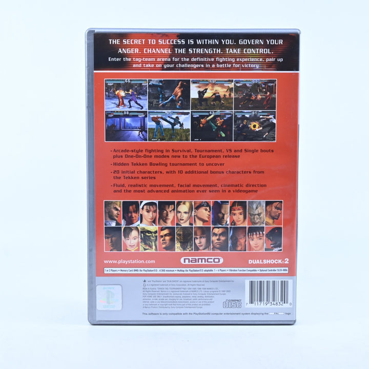 Tekken Tag Tournament - Sony Playstation 2 / PS2 Game + Manual - PAL