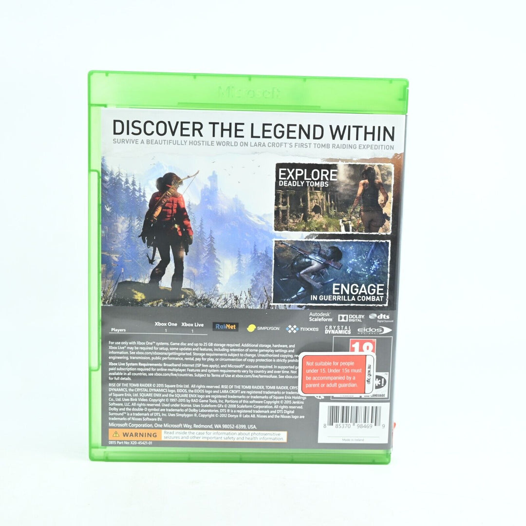 Rise of the Tomb Raider - Xbox One Game - PAL - FREE POST!