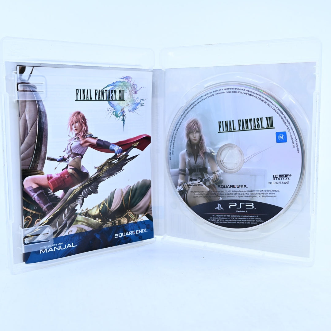 Final Fantasy XIII - Sony Playstation 3 / PS3 Game + Manual - MINT DISC!