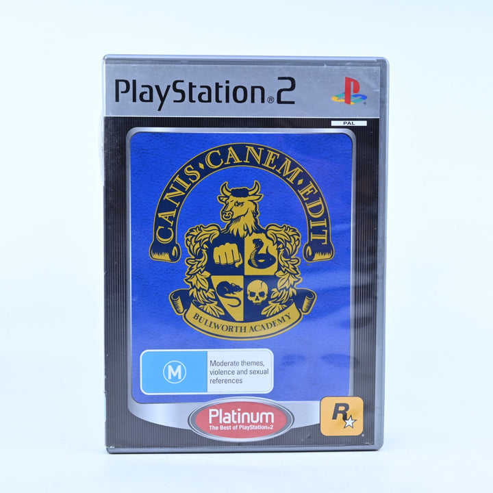 Canis Canem Edit - Bully - Sony Playstation 2 / PS2 Game - No Manual - PAL