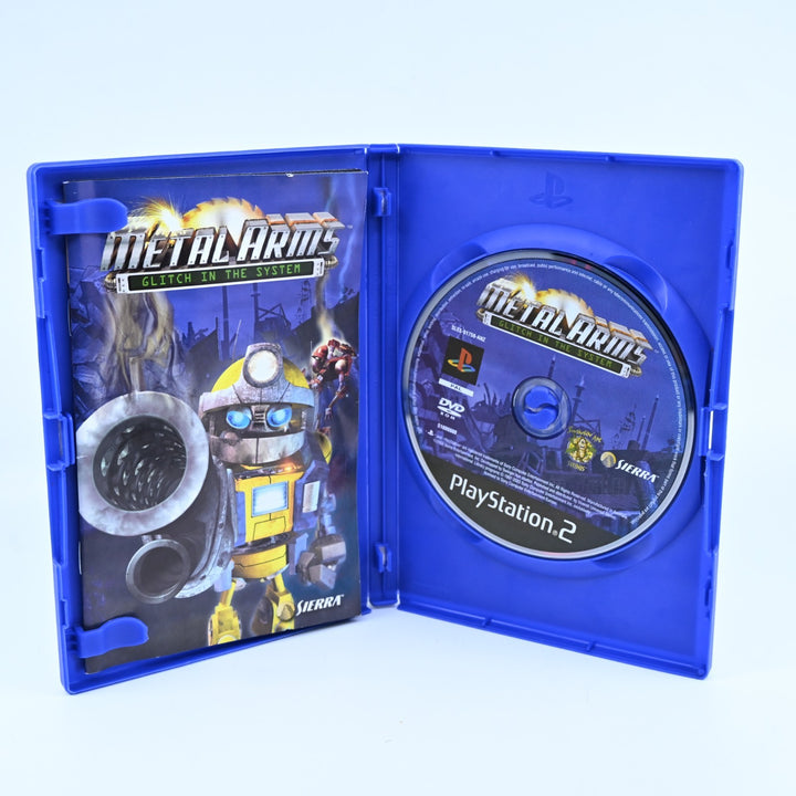 Metal Arms: Glitch in the System - Sony Playstation 2 / PS2 Game + Manual