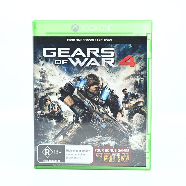 Gears of War 4 w/ Stickers - Xbox One Game - PAL - FREE POST!