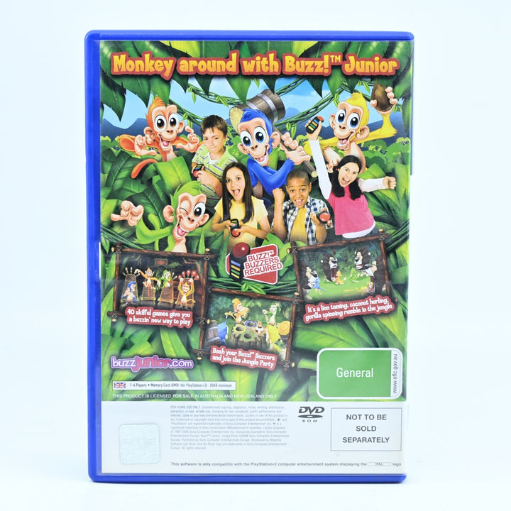 Buzz Junior Jungle Party - Sony Playstation 2 / PS2 Game + Manual - FREE POST!
