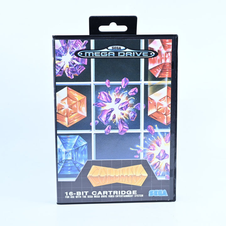 Columns - Sega Mega Drive Game + Manual - PAL - FREE POST!