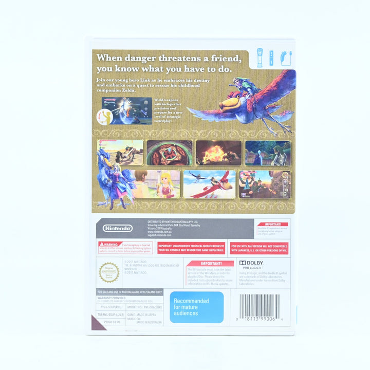 The Legend of Zelda: Skyward Sword - Nintendo Wii Game + Manual + CD - PAL