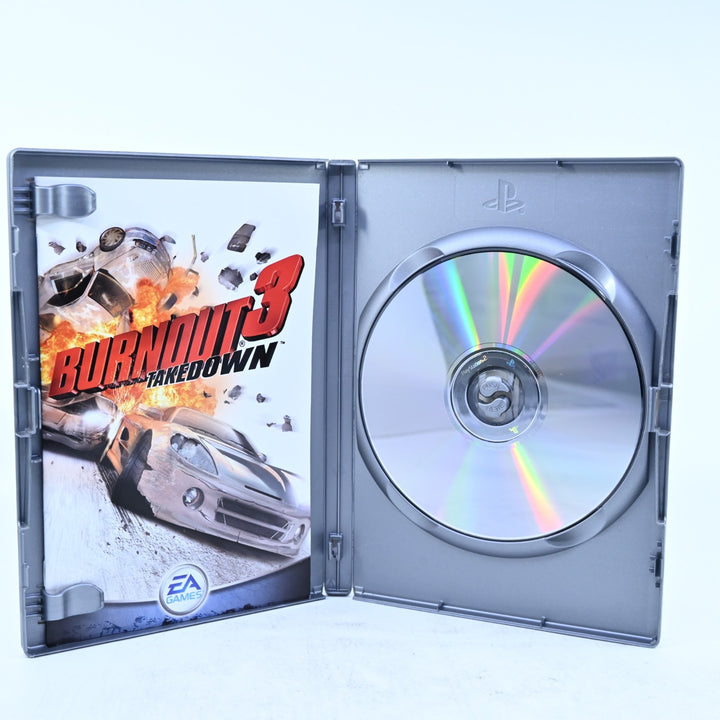 Burnout 3: Takedown - Sony Playstation 2 / PS2 Game + Manual - PAL - MINT DISC!