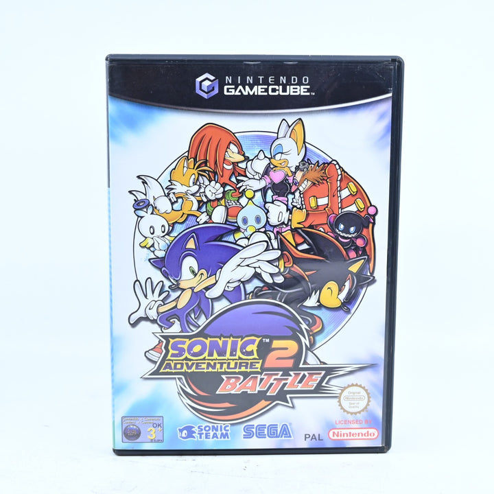Sonic Adventure 2: Battle - Nintendo Gamecube Game + Manual - PAL - FREE POST!