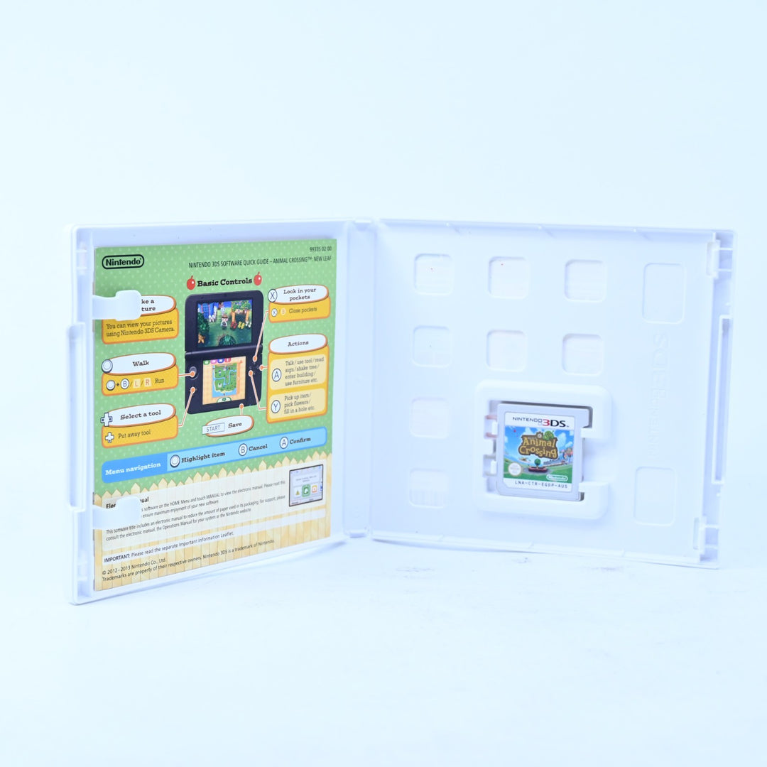 Animal Crossing: New Leaf - Nintendo 3DS Game - PAL + Manual - FREE POST!