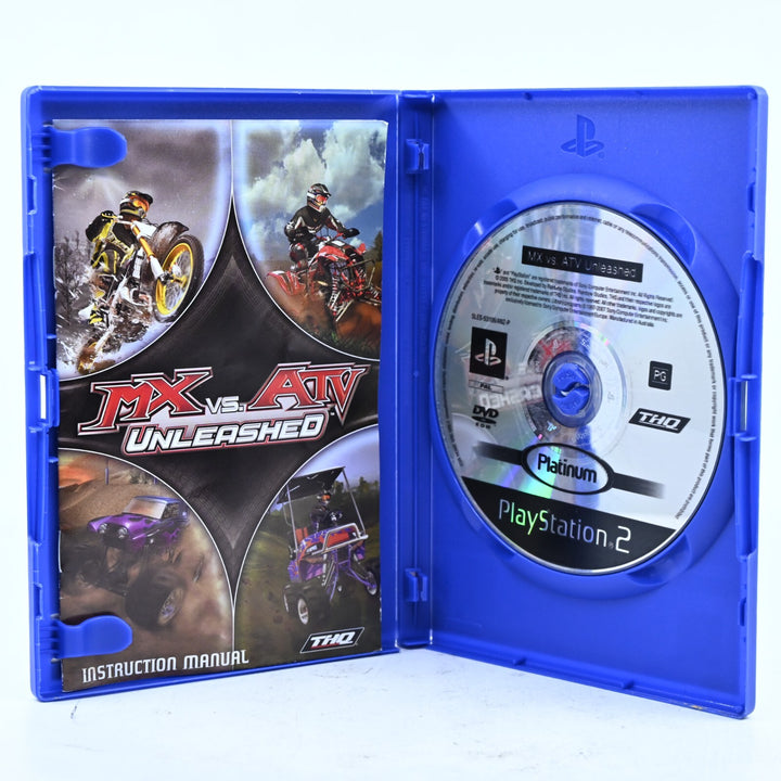 MX vs ATV: Unleashed - Sony Playstation 2 / PS2 Game + Manual - PAL - FREE POST!