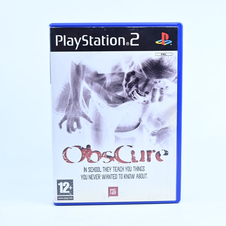 Obscure - Sony Playstation 2 / PS2 Game + Manual - PAL - Ex-Rental