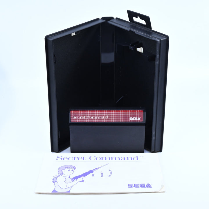 Secret Command - Sega Master System Game + Manual - PAL - FREE POST!