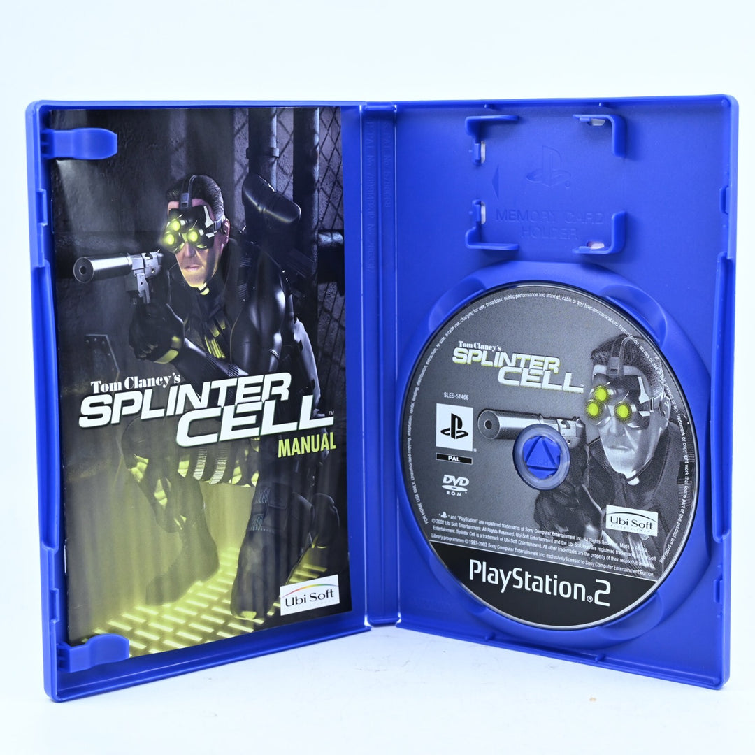 Tom Clancy's Splinter Cell - Sony Playstation 2 / PS2 Game + Manual - PAL
