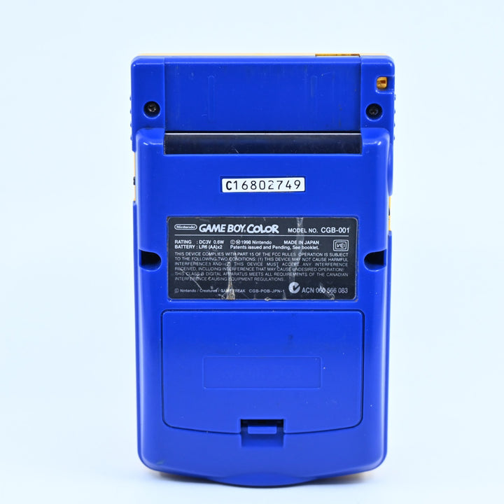 Pokemon Limited Pikachu Edition Console - Nintendo Gameboy Color Console - PAL