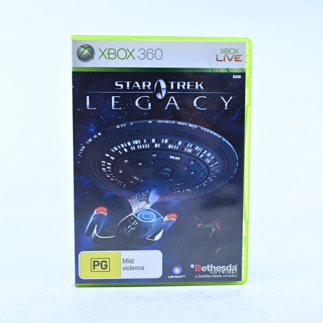 Star Trek Legacy - Xbox 360 Game + Manual - PAL - MINT DISC!