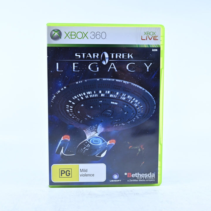 Star Trek Legacy - Xbox 360 Game + Manual - PAL - MINT DISC!