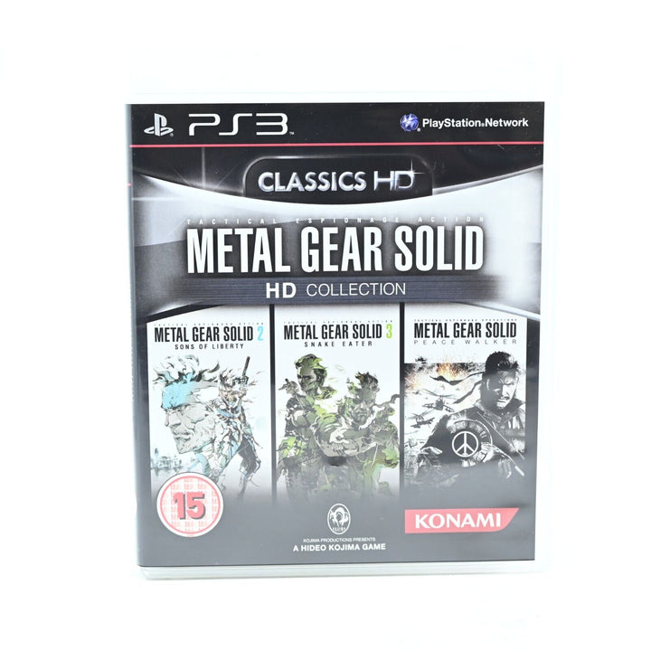 Metal Gear Solid HD Collection - Sony Playstation 3 / PS3 Game + Manual