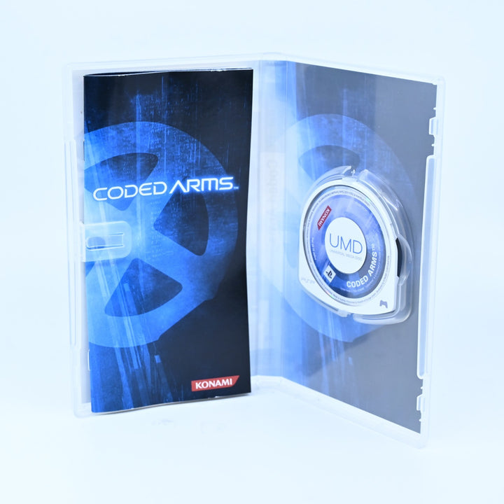 Coded Arms - Sony PSP Game + Manual - FREE POST!