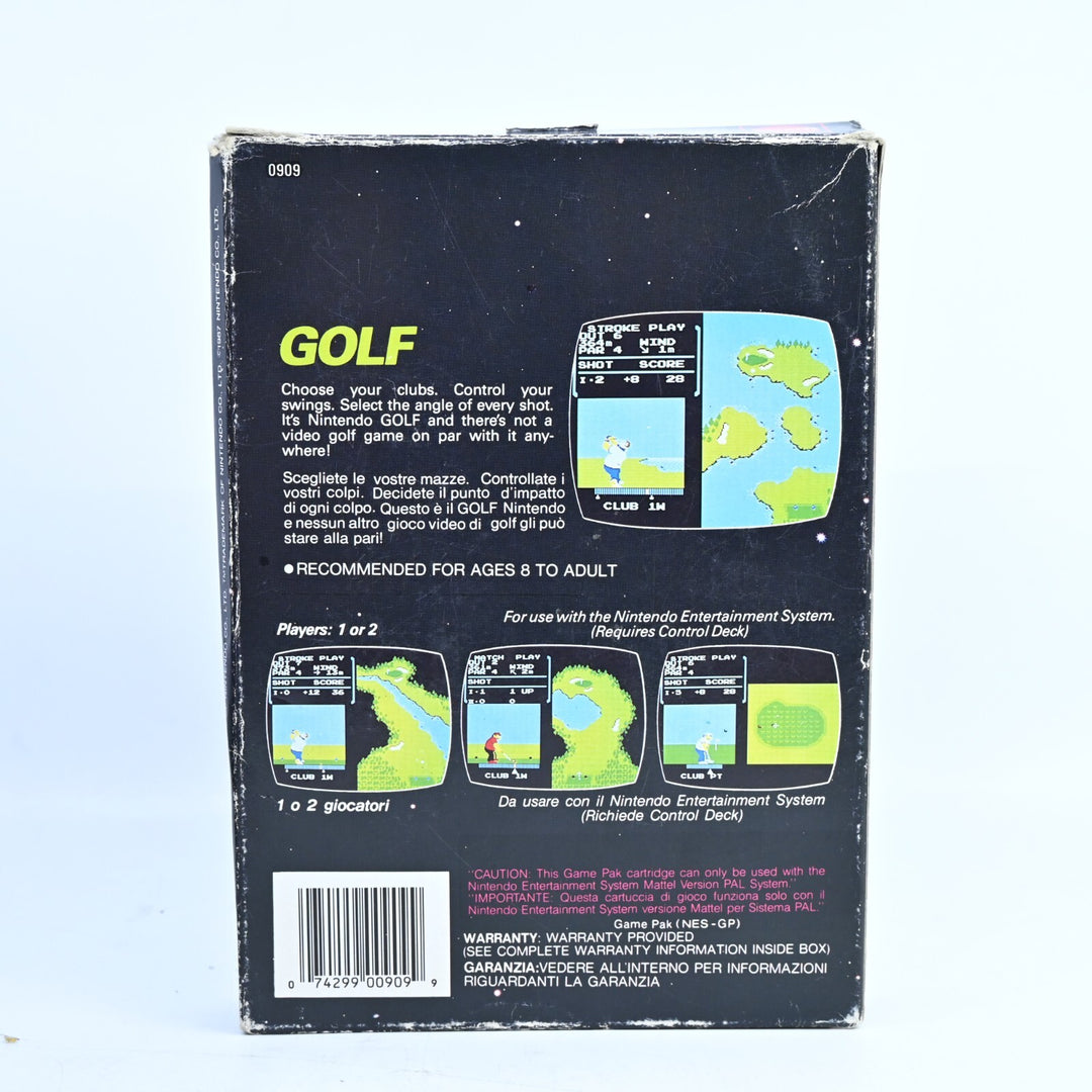Golf - Nintendo Entertainment System / NES Boxed Game - PAL - FREE POST!