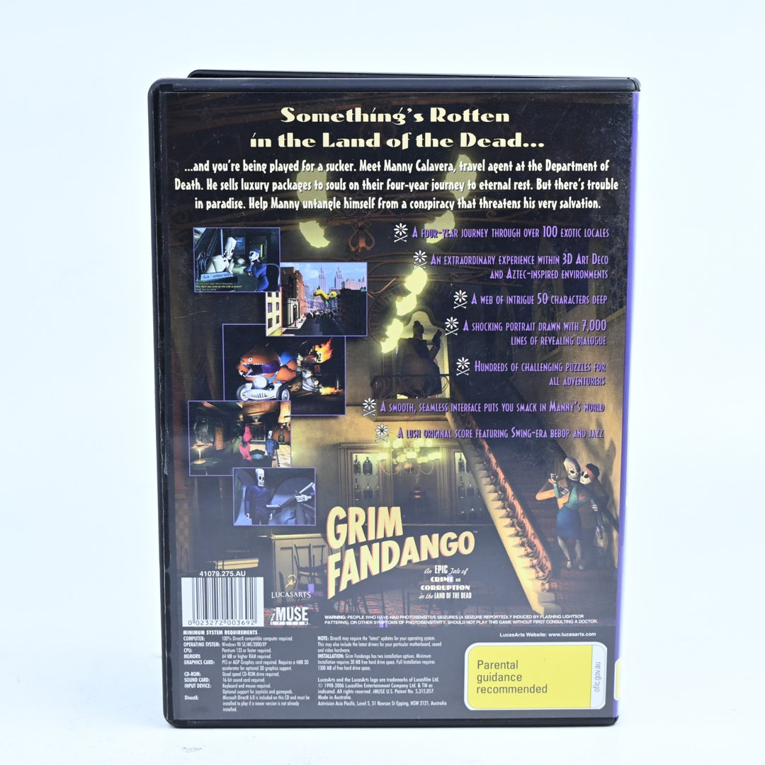 Grim Fandango - LucasArts Classics - PC Game