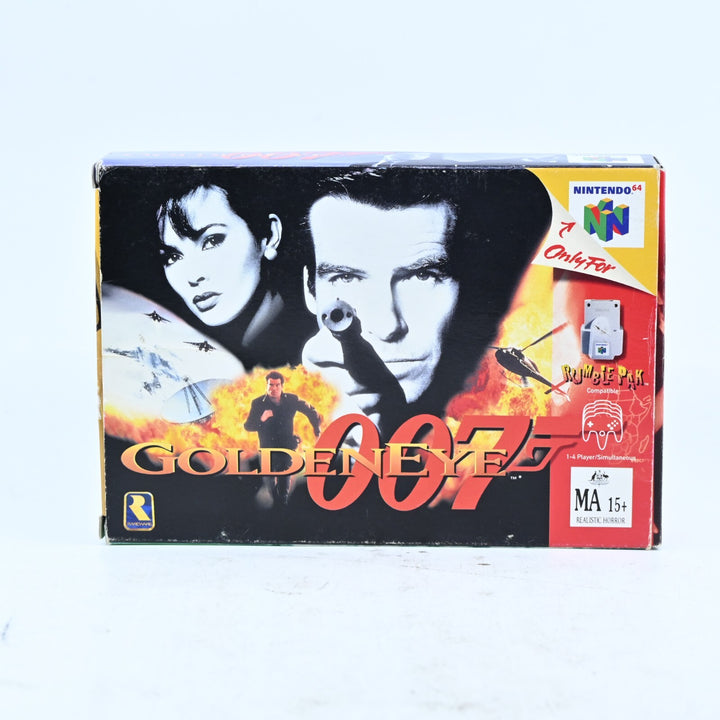 GoldenEye 007 - N64 / Nintendo 64 Boxed Game - PAL - FREE POST!