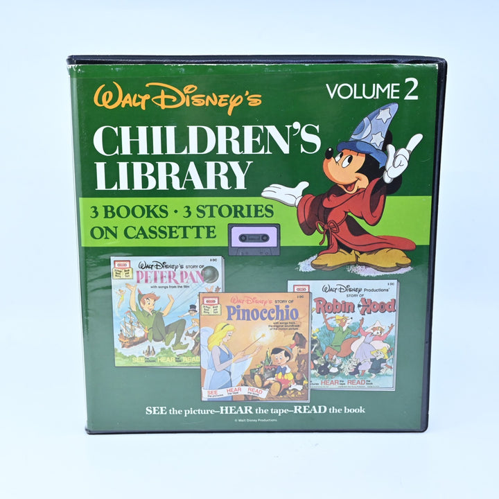 Disney's Children's Library 3 Books 3 Stories On Cassette Volume 2 - Audio Book