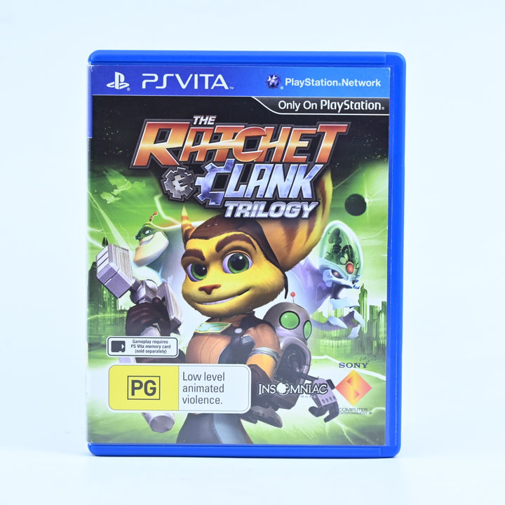 The Ratchet & Clank Trilogy - Sony PS Vita Game - FREE POST!