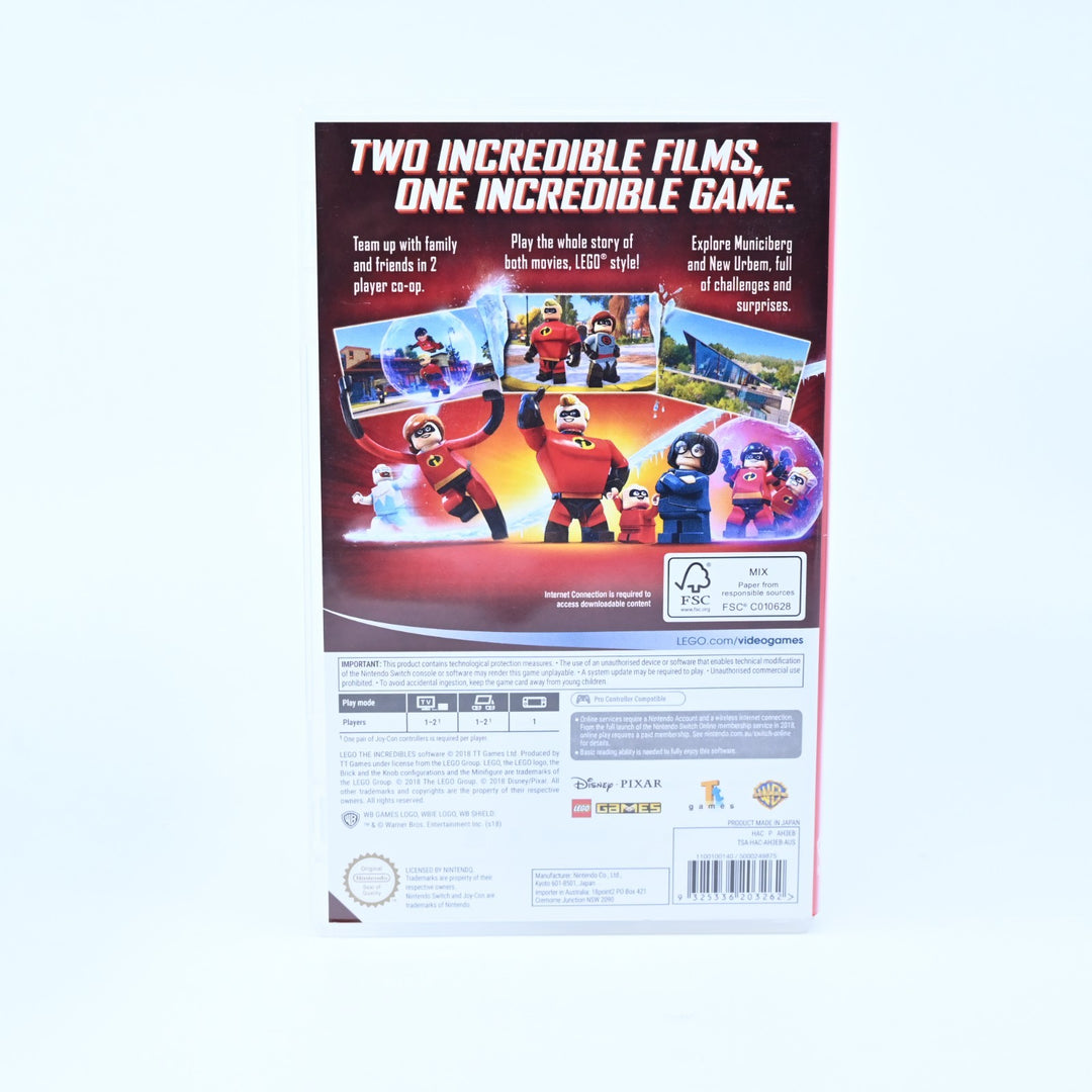 LEGO The Incredibles - Nintendo Switch Game - FREE POST!