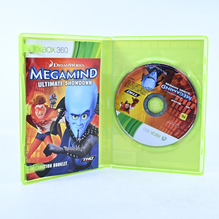 Megamind Ultimate Showdown - Xbox 360 Game + Manual - PAL - MINT DISC!