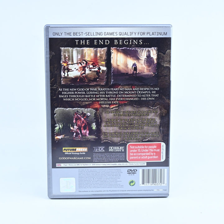 God of War II - Sony Playstation 2 / PS2 Game + Manual - PAL - MINT DISC!