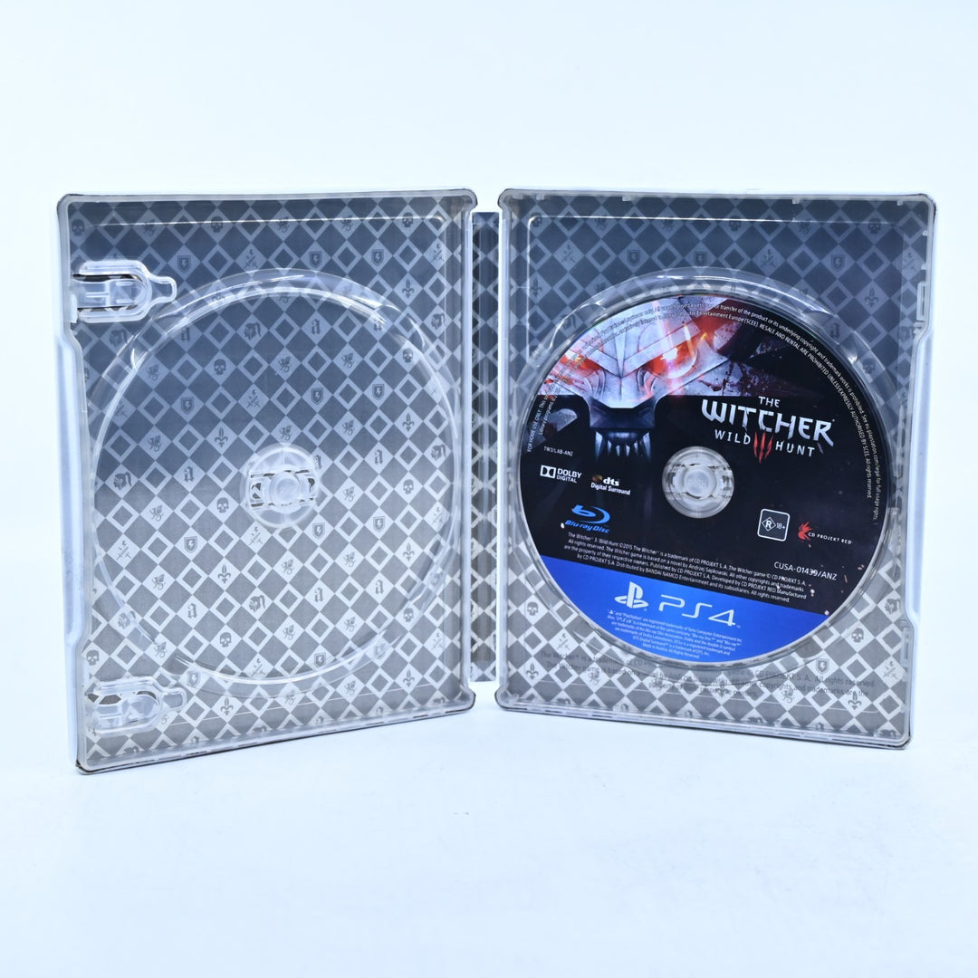 The Witcher III: Wild Hunt - Steelbook - Sony Playstation 4 / PS4 Game