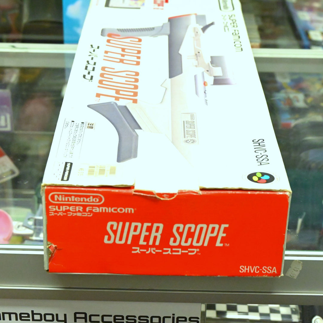 Super Scope - Super Famicom / SNES Accessory Boxed - NTSC-J
