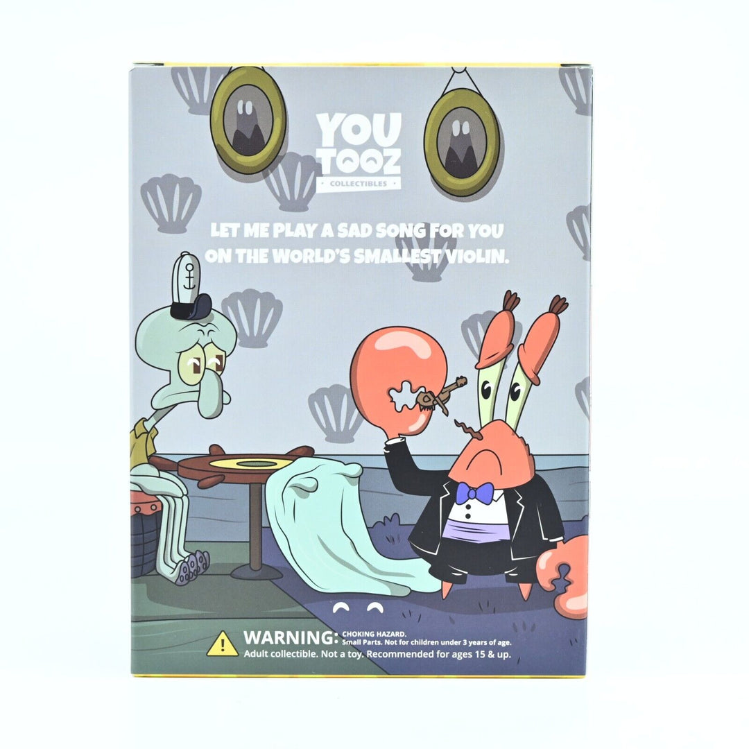 Mr. Krabs and the Smallest Violin Vinyl Figure - Youtooz Collectables - Toy