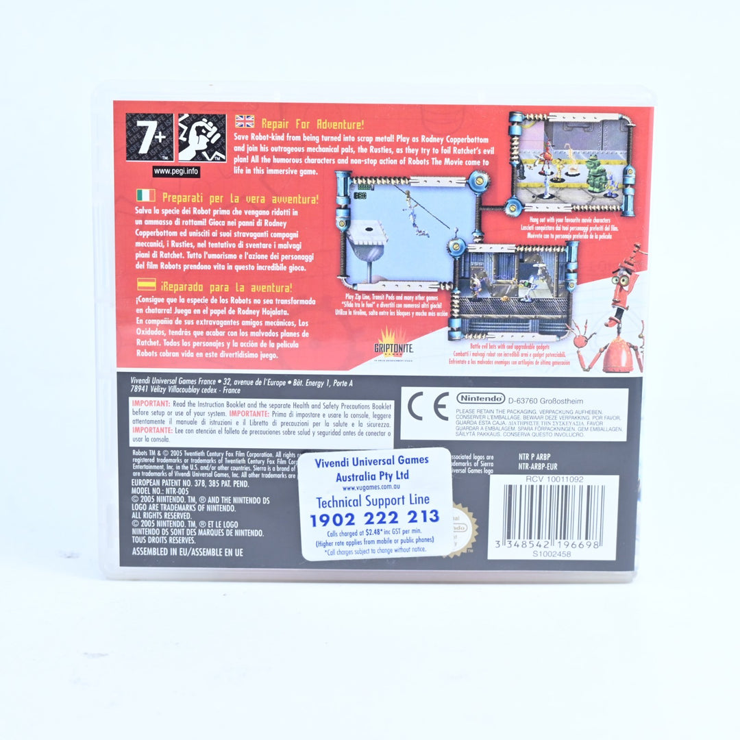 Robots - Nintendo DS Game - PAL + Manual - FREE POST!