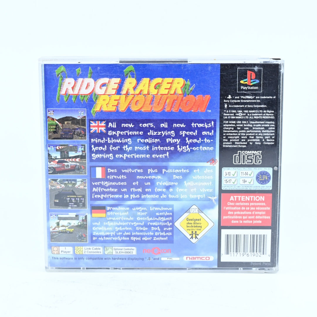 Ridge Racer Revolution - Sony Playstation 1 / PS1 Game - No Manual - PAL