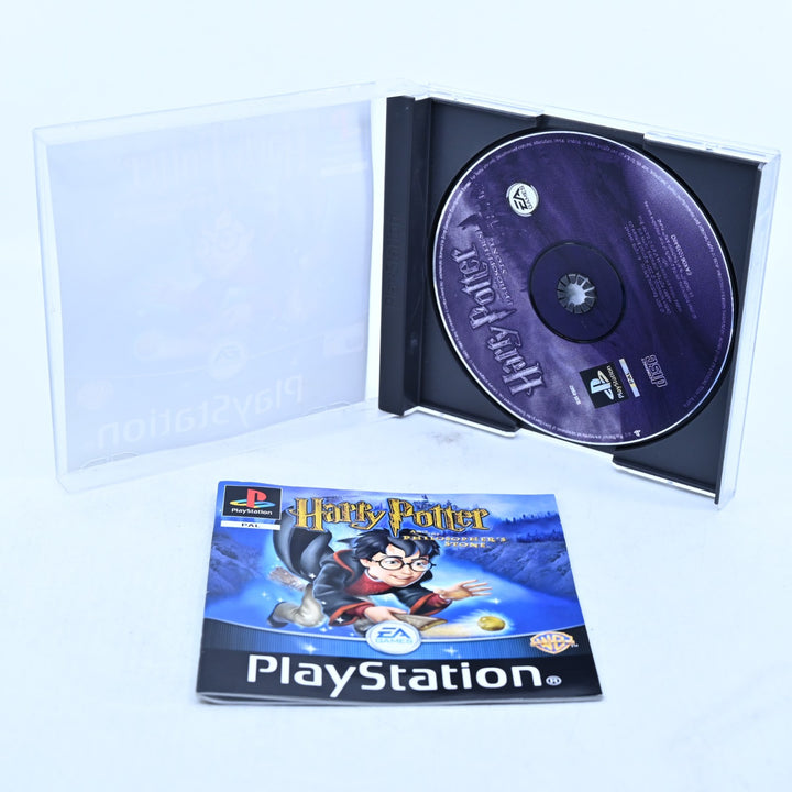 Harry Potter and the Philosopher's Stone - Playstation 1 / PS1 Game + Manual
