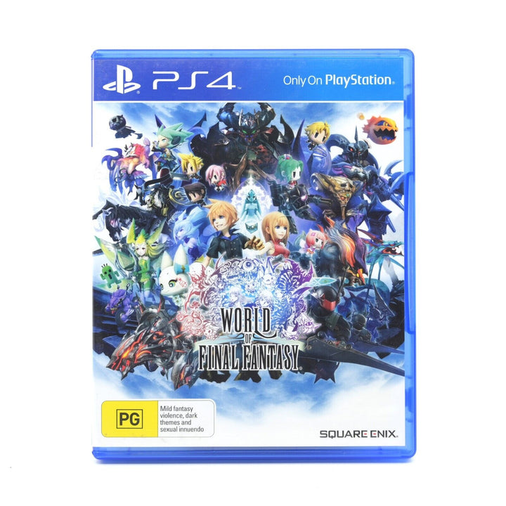 World of Final Fantasy - Sony Playstation 4 / PS4 Game - FREE POST!