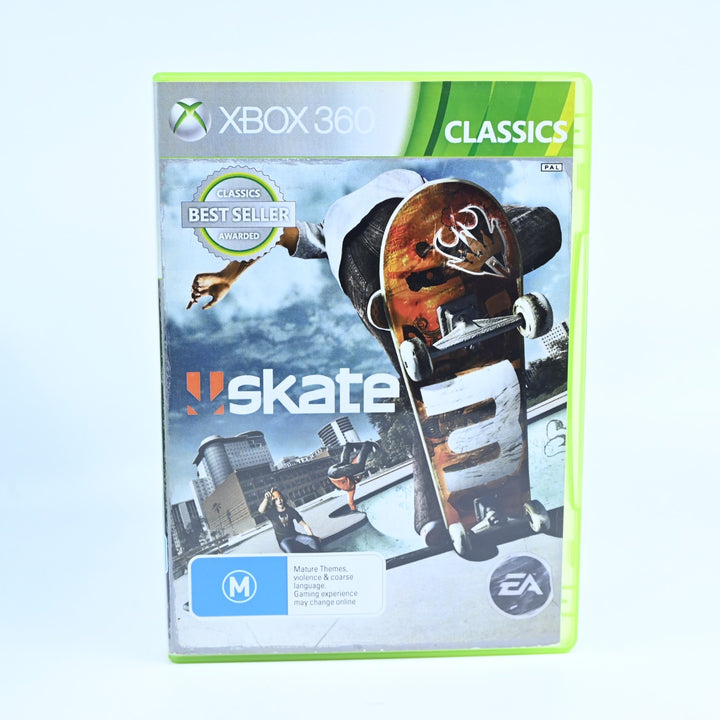 Skate 3 - Xbox 360 Game + Manual - PAL - MINT DISC!