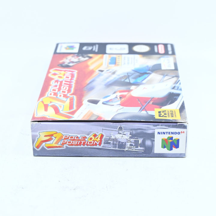 F1 Pole Position 64 - N64 / Nintendo 64 Boxed Game - PAL - FREE POST!