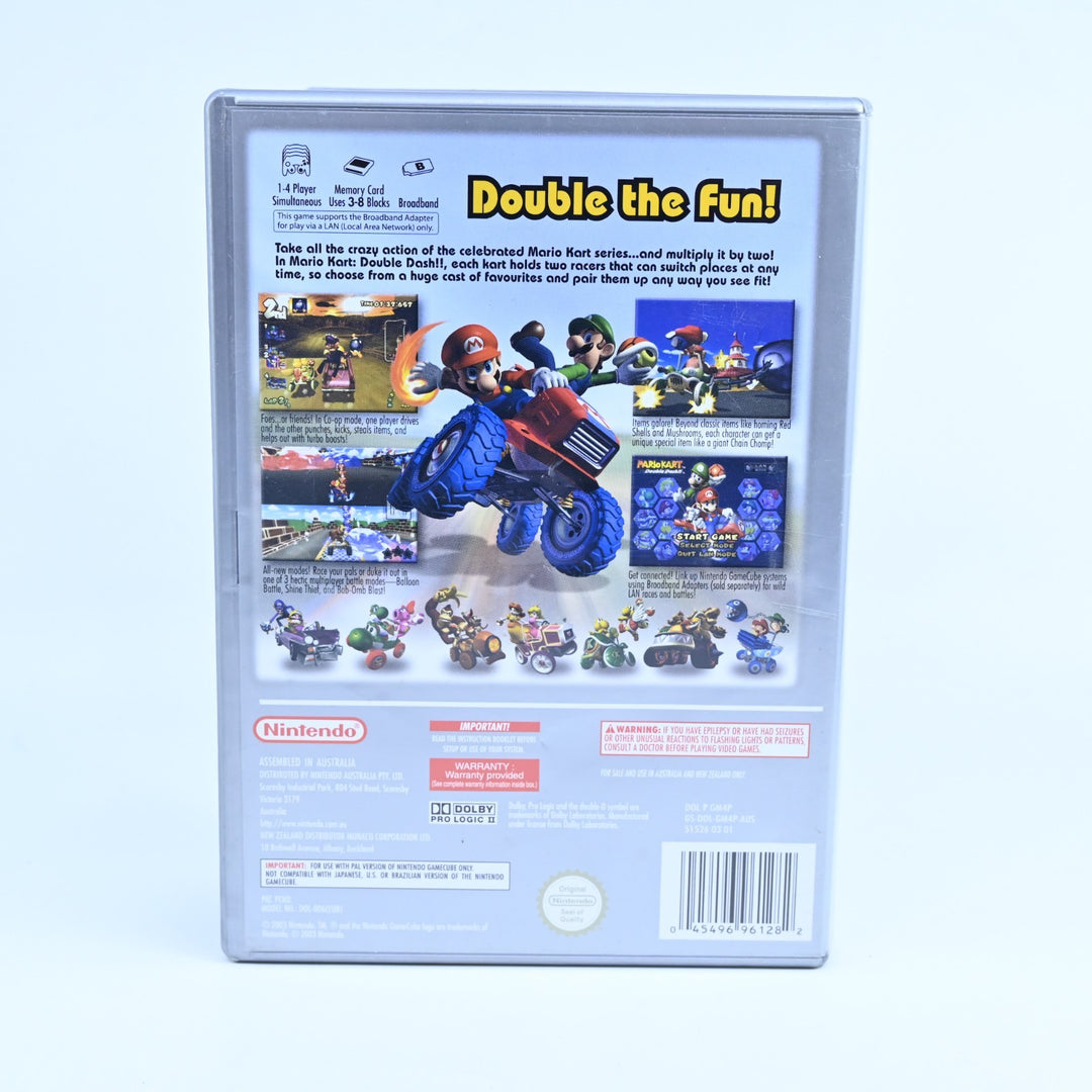 Mario Kart: Double Dash - Nintendo Gamecube Game + Manual - PAL - FREE POST!