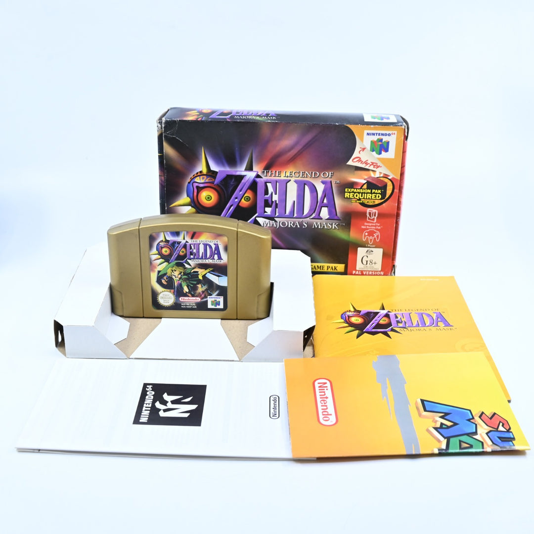 The Legend of Zelda: Majora's Mask - N64 / Nintendo 64 Boxed Game - PAL