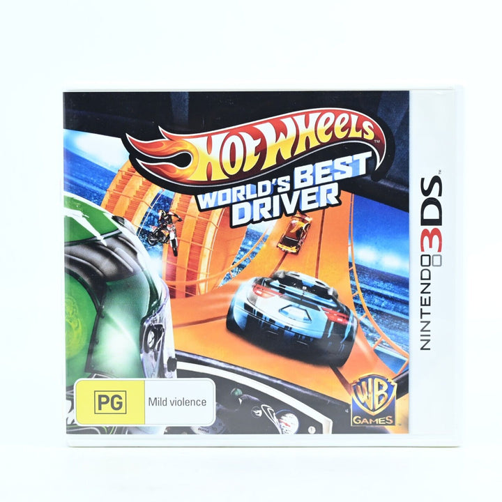 Hot Wheels: World's Best Driver - Nintendo 3DS Game - PAL FREE POST