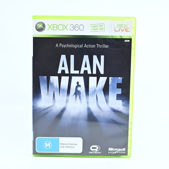 Alan Wake - Xbox 360 Game + Manual - PAL - FREE POST!