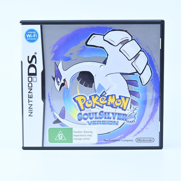 Pokemon SoulSilver Boxed + PokeWalker - Nintendo DS Game + Manual - Soul Silver!