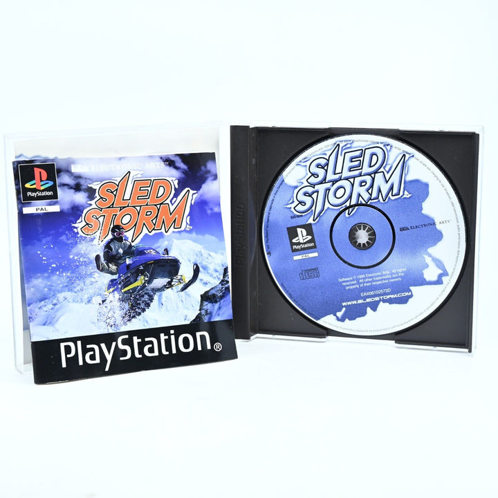 Sled Storm - Sony Playstation 1 / PS1 Game + Manual - PAL - MINT DISC!