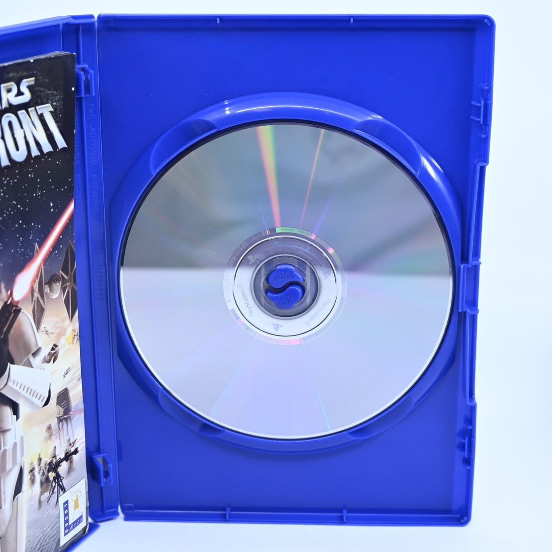 Star Wars Battlefront - Sony Playstation 2 / PS2 Game + Manual - MINT DISC!