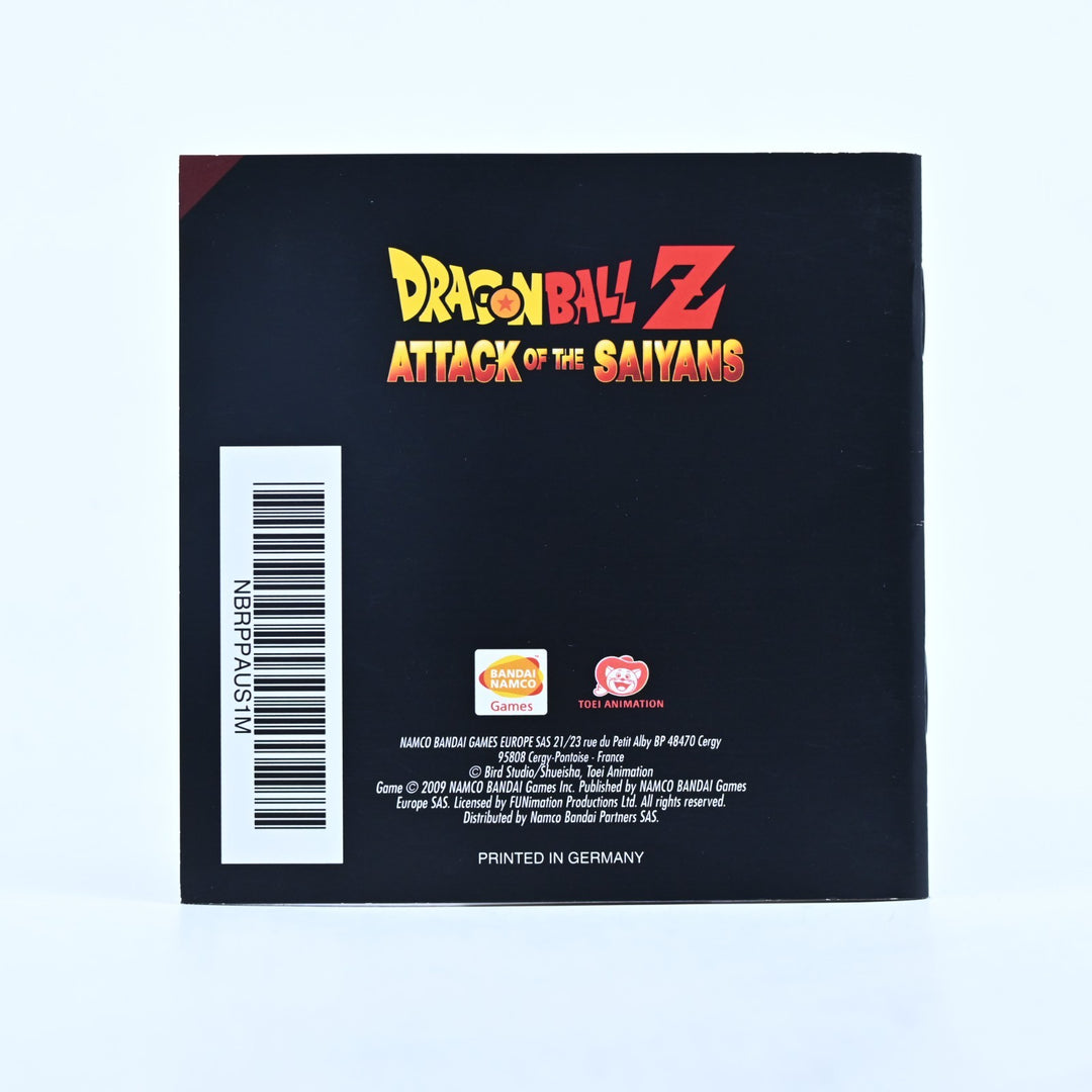 Dragon Ball Z Attack of the Saiyans - Nintendo DS Game - PAL + Manual