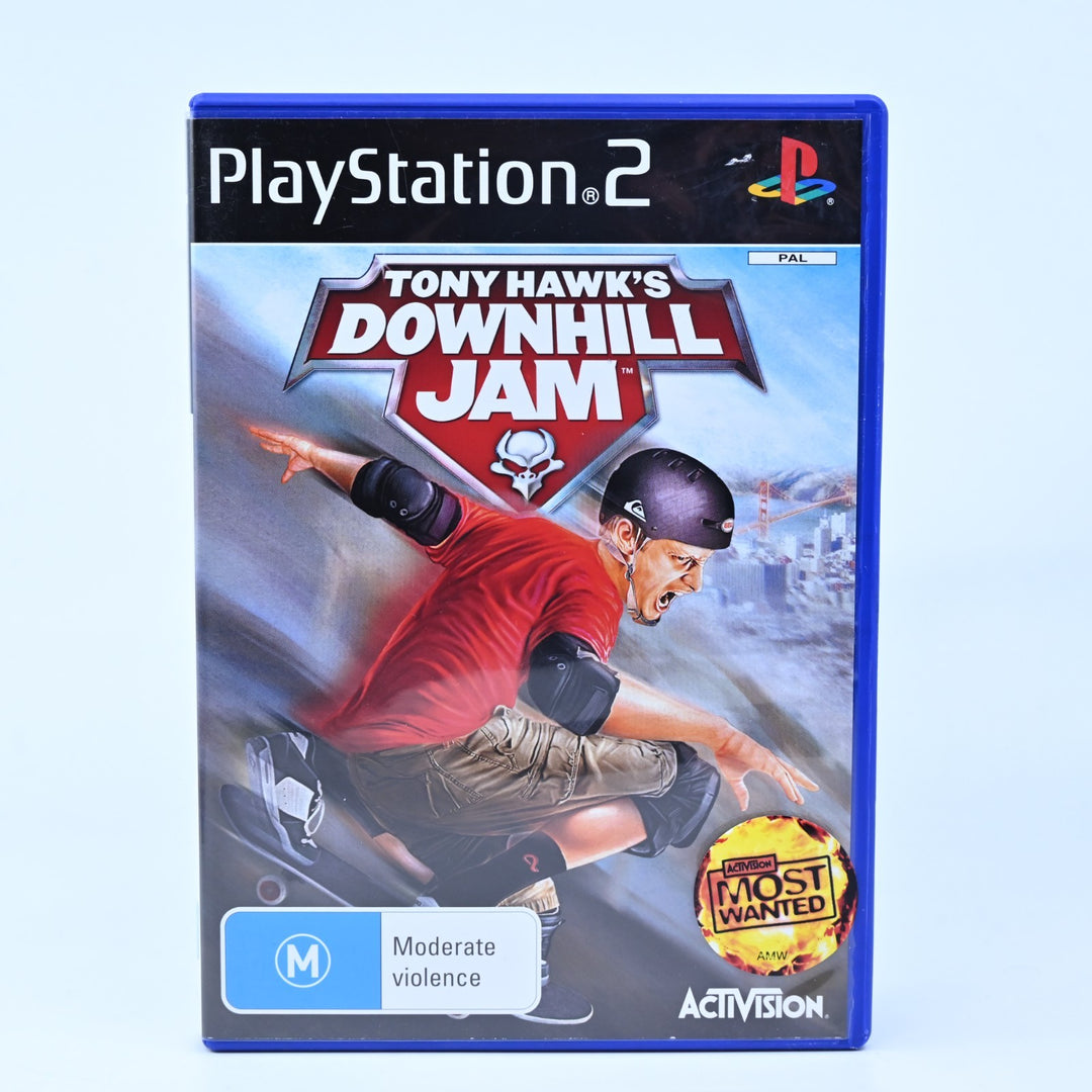 Tony Hawk's Downhill Jam - Sony Playstation 2 / PS2 Game + Manual - PAL