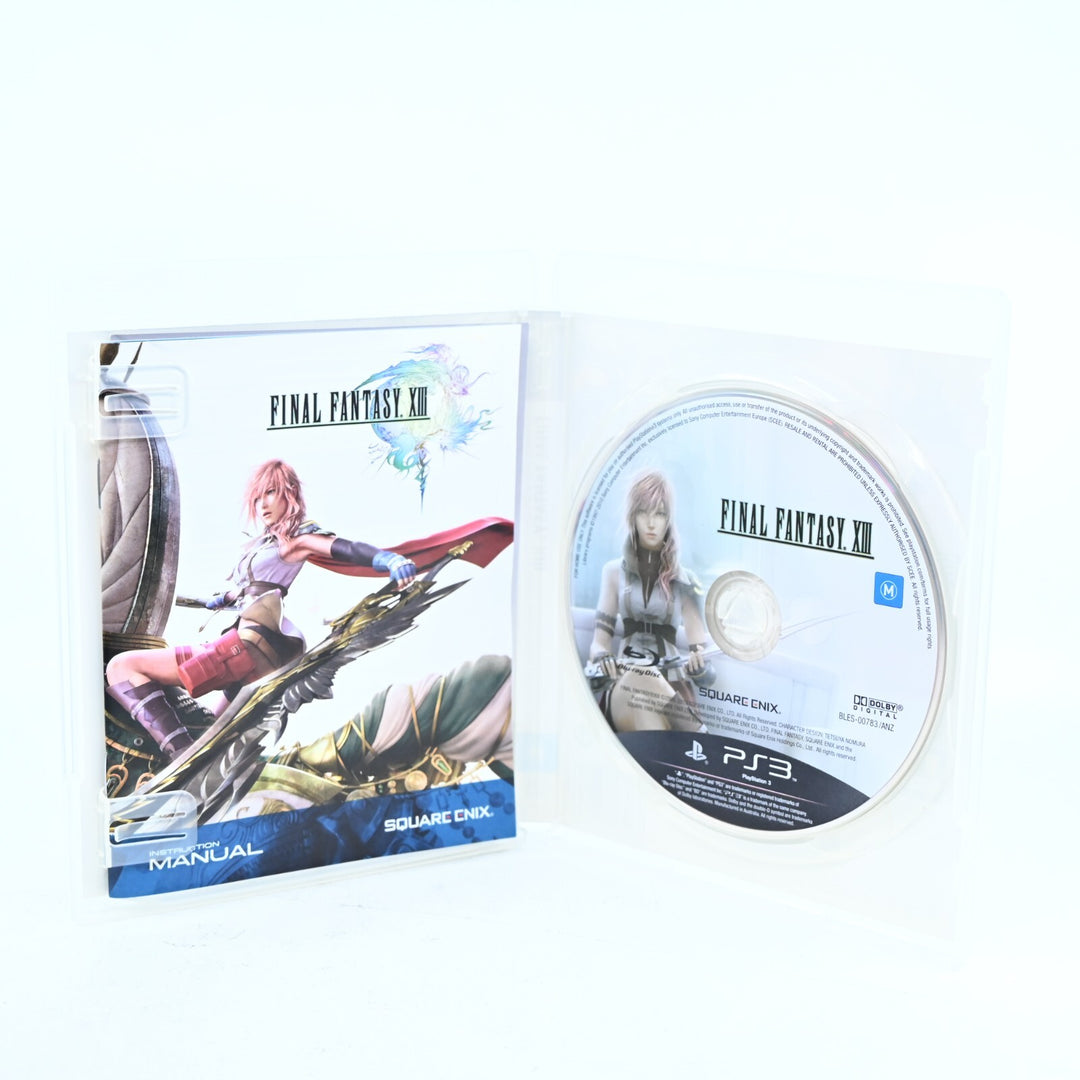 Final Fantasy XIII - Sony Playstation 3 / PS3 Game + Manual - FREE POST!